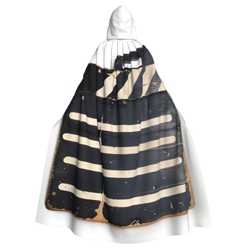EnkzpoHen Klassischer Umhang mit Kapuze, Unisex, Halloween, Maskerade, Cosplay von EnkzpoHen