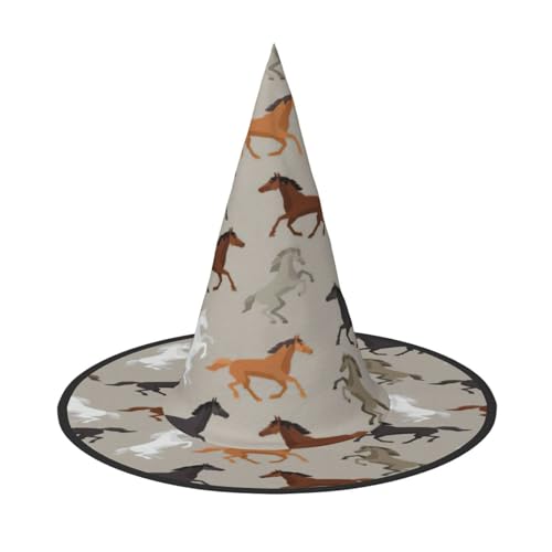 EnkzpoHen Niedlicher Halloween-Zaubererhut, bequem, leicht, für Festivals, Partys, Kopfbedeckungen EnkzpoHen Niedlicher Halloween-Zaubererhut, bequem, leicht, für Festivals, Partys, Kopfbedeckungen von EnkzpoHen