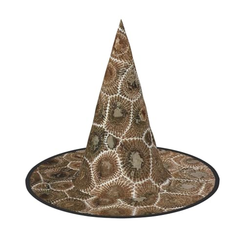 EnkzpoHen Petoskey Halloween-Zaubererhut mit Steindruck, bequem, leicht, Festivals, Party, Kopfbedeckung EnkzpoHen Petoskey Halloween-Zaubererhut mit Steindruck, bequem, leicht, Festivals, Party, Kopfbedeckung von EnkzpoHen