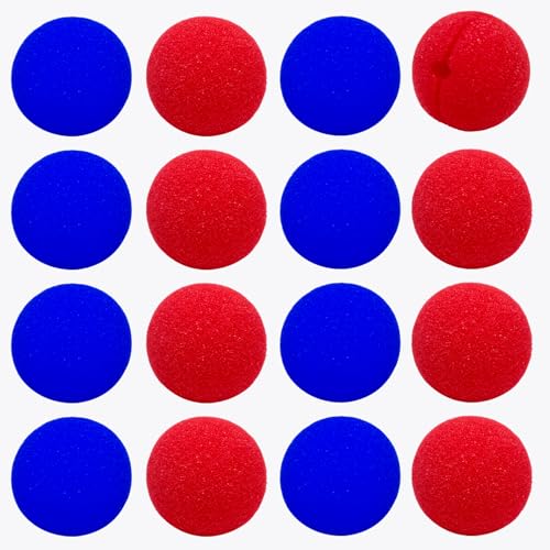 Clownsnase aus Schaumstoff, rote Nase, blaue Nase, Zirkus, Kinder, Erwachsene, Cosplay, Kostüm, Zubehör, Clownsnase für Geburtstag, Abschlussball, Halloween, Weihnachten, Party, Gastgeschenk, 20 Stück Clownsnase aus Schaumstoff, rote Nase, blaue Nase, Zirkus, Kinder, Erwachsene, Cosplay, Kostüm, Zubehör, Clownsnase für Geburtstag, Abschlussball, Halloween, Weihnachten, Party, Gastgeschenk, 20 Stück von Ennoxwi