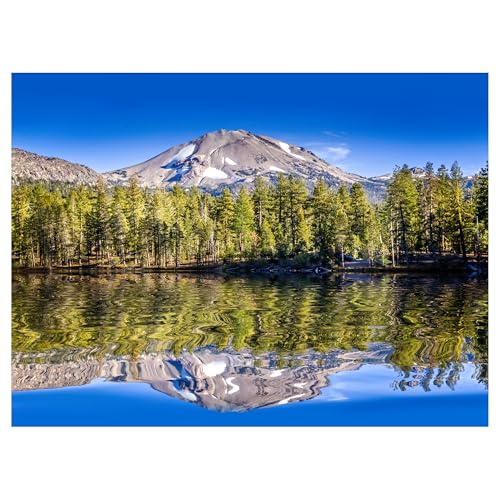 Enovoe 1000 Teile Puzzle - Lassen National Park California - Malerische schneebedeckte Berge und gefrorener See - Papierpuzzle für Erwachsene - Multicolor - Ideal für Wohnkultur und Stressabbau Enovoe 1000 Teile Puzzle - Lassen National Park California - Malerische schneebedeckte Berge und gefrorener See - Papierpuzzle für Erwachsene - Multicolor - Ideal für Wohnkultur und Stressabbau von Enovoe