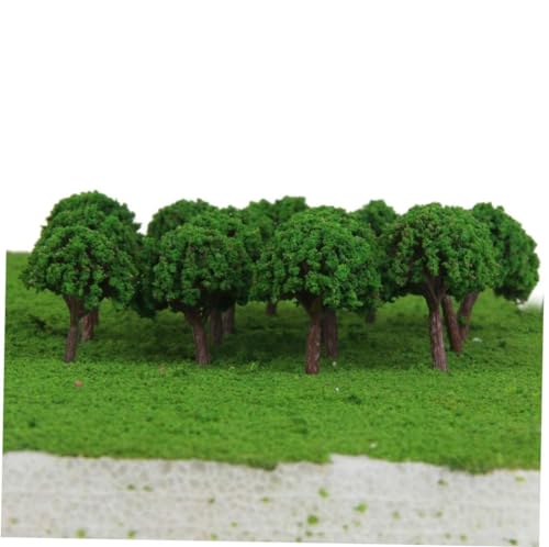 Enshey 50 x 3 cm Modellbume – hellgrüne Landschaft für Mastab 1/500 von Enshey
