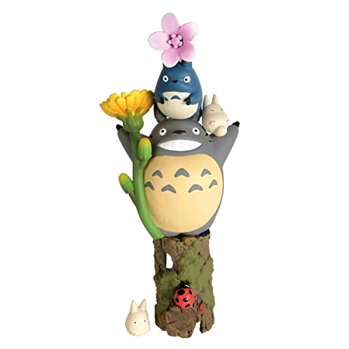 Ensky Mein Nachbar Totoro Nosechara (Blumen und Totoro) NOS-83 Sammlerfigur zum Stapeln und Dekorieren (ab 15 Jahren) Nosekyara von Ensky