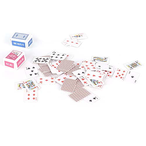 Entatial Puppenhaus-Spielkarten, legierte Mini-Papier-Spielkarten, verschleißfest für Puppenhaus im Maßstab 1/12 für Puppenhaus Entatial Puppenhaus-Spielkarten, legierte Mini-Papier-Spielkarten, verschleißfest für Puppenhaus im Maßstab 1/12 für Puppenhaus von Entatial