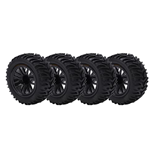 RC Autoreifen Felgensatz, Unebene Textur 115mm RC Autoreifen für 1:8 Short Course Truck RC Autoreifen Felgensatz, Unebene Textur 115mm RC Autoreifen für 1:8 Short Course Truck von Entatial