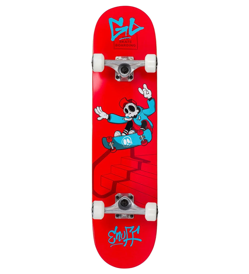 Enuff Skateboard - 7,75'' - Skully Complete - Rot - Enuff Skully - One Size - Skateboards Enuff Skateboard - 7,75'' - Skully Complete - Rot - Enuff Skully - One Size - Skateboards von Enuff Skully