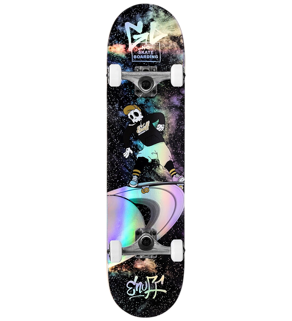 Enuff Skully Skateboard - Hologram Mini Komplett - Schwarz - Enuff Skully - One Size - Skateboards von Enuff Skully