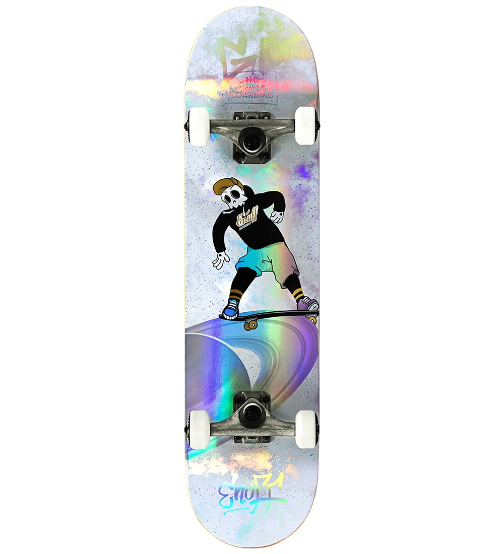 Enuff Skully Skateboard - Hologram Mini Komplett - Weiß - Enuff Skully - One Size - Skateboards von Enuff Skully