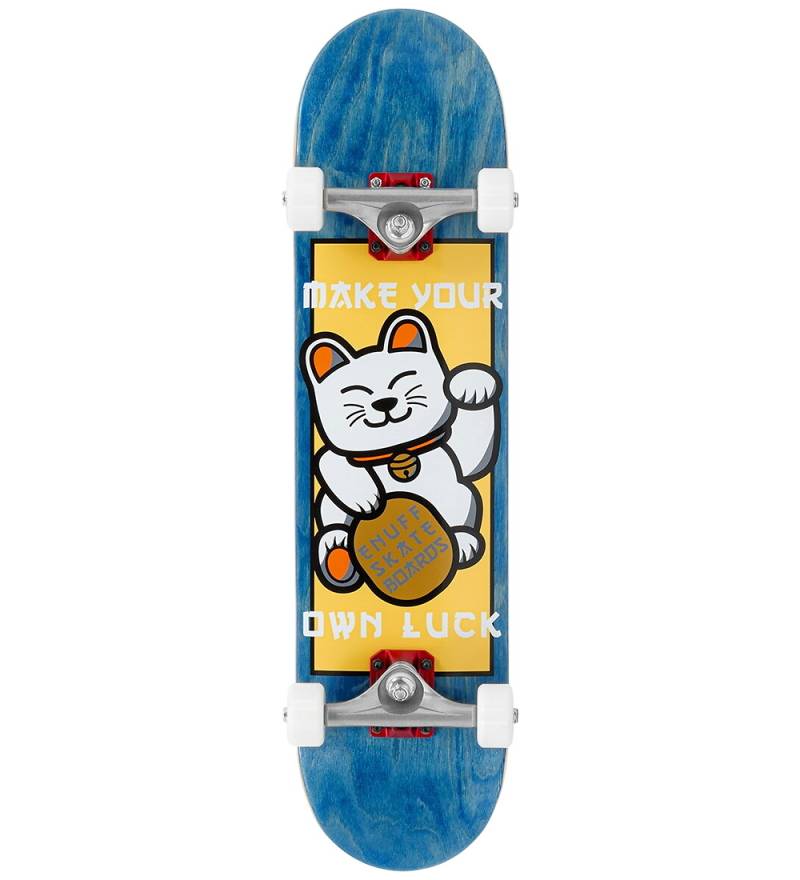 Enuff Skully Skateboard - Lucky CAT Mini Abgeschlossen - Blue -  - Enuff Skully - One Size - Skateboards von Enuff Skully