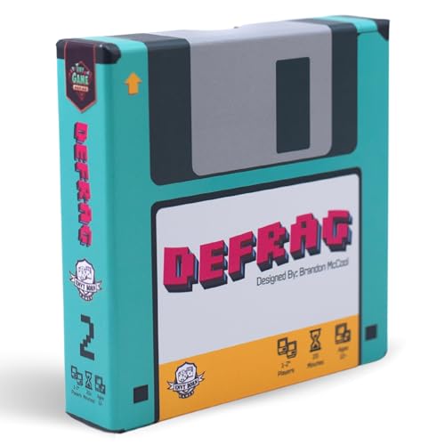 Envy Born Games Defrag Nostalgisches Floppy-Disk-Thema, Reisegröße, Spiel überall, herausforderndes Puzzle mit Szenario-Broschüre, Solo-Spiel ab 12 Jahren, Winzige Serie Envy Born Games Defrag Nostalgisches Floppy-Disk-Thema, Reisegröße, Spiel überall, herausforderndes Puzzle mit Szenario-Broschüre, Solo-Spiel ab 12 Jahren, Winzige Serie von Envy Born Games