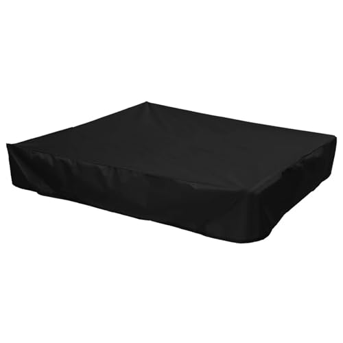 Sandkastenabdeckung Sandkastenabdeckung, staubdicht, wasserdicht, Oxford-Stoff, Schutz, tragbar, faltbar, for Hof, Sandkasten, Kinder, Baldachin(150x150cm) von EnxJire