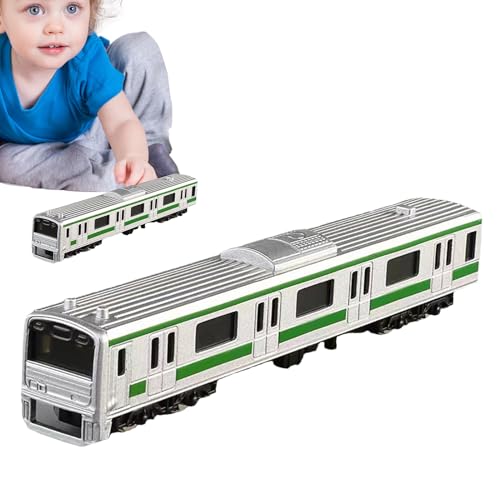 Eoixuqba Modelleisenbahn für Kinder,Modelleisenbahn für Kinder,Lehr-Lern-Zug-Spielzeug - Lernzugspielzeug, simuliertes Japanisches -Zugspielzeug, U-Bahn-Zugmodell für von Eoixuqba