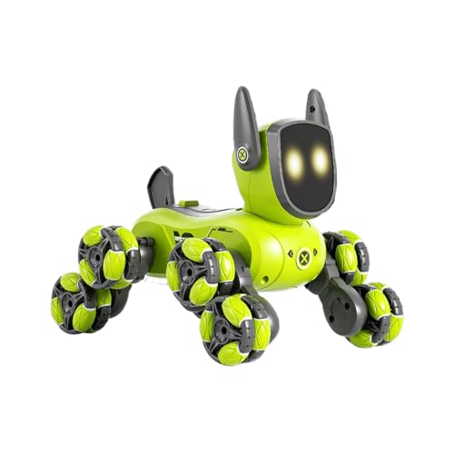 Eoixuqba Realistischer Roboterpuppen, Roboterhund | 8 Educational Creative Dance Roboter | Interaktives Fernbedienungsspiel, elektronisches Hundetays für Geburtstagskinder, Kinder Eoixuqba Realistischer Roboterpuppen, Roboterhund | 8 Educational Creative Dance Roboter | Interaktives Fernbedienungsspiel, elektronisches Hundetays für Geburtstagskinder, Kinder von Eoixuqba