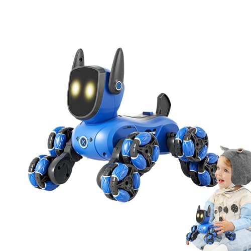 Eoixuqba Roboter -Haustier, realistischer Roboterpuppy - 8 Educational Creative Dance Roboter | Interaktives Fernbedienungsspiel, elektronisches Hundetays für Geburtstagskinder, Kinder Eoixuqba Roboter -Haustier, realistischer Roboterpuppy - 8 Educational Creative Dance Roboter | Interaktives Fernbedienungsspiel, elektronisches Hundetays für Geburtstagskinder, Kinder von Eoixuqba