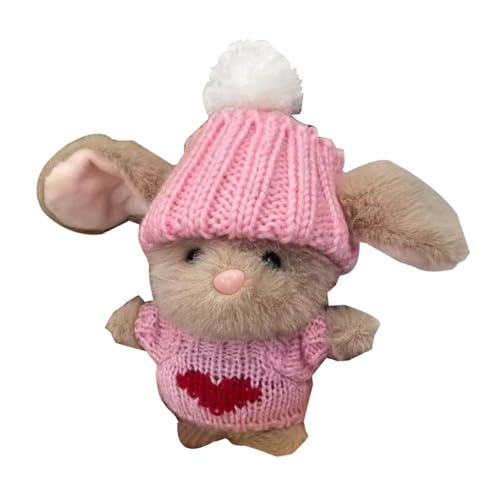Eoixuqba Strickmütze Plüschhase - Plüsch Bunny, Plüsch Kaninchen Mit Strickmütze, Osterhase Plüschspielzeug, Ostergeschenk Eoixuqba Strickmütze Plüschhase - Plüsch Bunny, Plüsch Kaninchen Mit Strickmütze, Osterhase Plüschspielzeug, Ostergeschenk von Eoixuqba