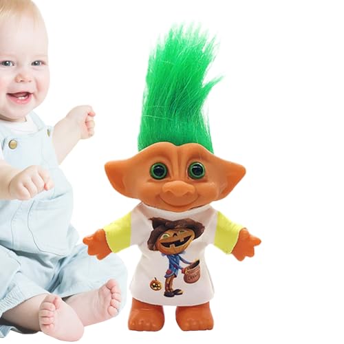 Eoixuqba Troll Spielzeug Für Kinder - Weihnachts-Miniatur Lustige Spielzeugfiguren,Niedliche -Figuren, Sammeldekoration Für Schreibtisch, Festlicher Deko Für Wohnzimmer Schlafzimmer Bücher von Eoixuqba