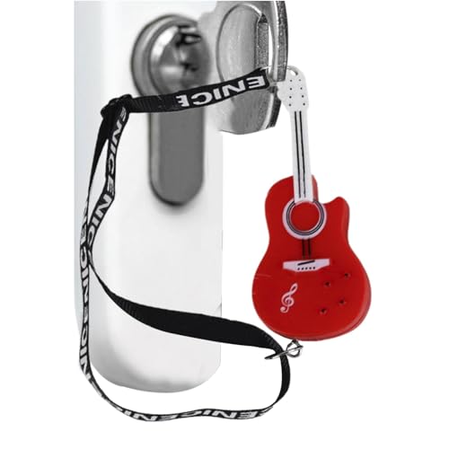 Eoixuqba Violine mit Sound - Miniatur LED Violine Sound Violine Schlüsselanhänger - Lustiger Violine Spielzeug Anhänger mit trauriger Musik für Geldbörse & Tasche von Eoixuqba