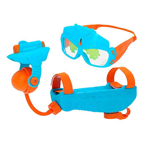 Eolo 1 Aqua Gear Spielset Launcher und Brille in Blau und Orange (ColorBaby 43651), Mehrfarbig, Sin tañosllaños von COLORBABY