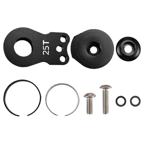 Eorleya 25T Lenkservoarmhupe 3 Löcher für RC Crawler Car Großes Drehmoment Digital Servo Upgrade Teile Schwarz Eorleya 25T Lenkservoarmhupe 3 Löcher für RC Crawler Car Großes Drehmoment Digital Servo Upgrade Teile Schwarz von Eorleya