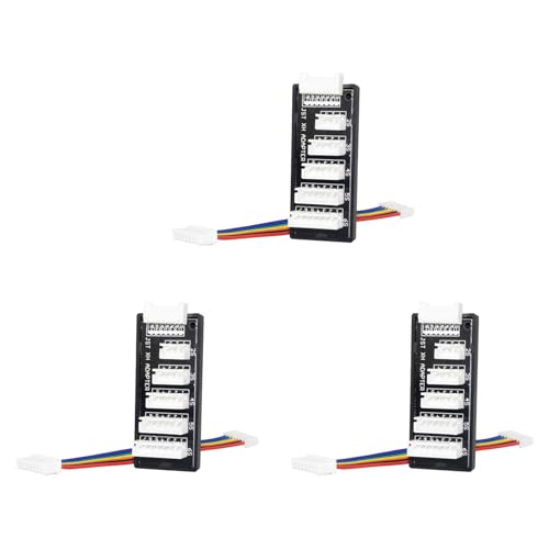 Eoslcusmvl 3X RC Produkt 2-6S Lipo Batterie Balance Board, 2 x XH Board Balance Expansion Ladegerät Adapter für B6AC A6 von Eoslcusmvl