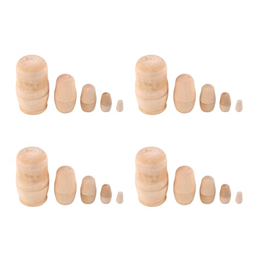 Eoslcusmvl Russian Mädchen Babuschka Blank Nesting Dolls Malen Ihr Eigenes 20Er-Set Eoslcusmvl Russian Mädchen Babuschka Blank Nesting Dolls Malen Ihr Eigenes 20Er-Set von Eoslcusmvl