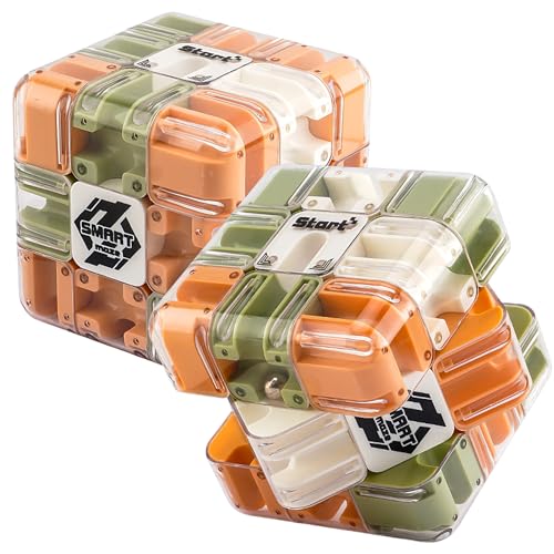 Large Labyrinth 3D Puzzle Maze Cube - Engaging Brain Teaser Toy, 3D Puzzle Maze Ball Labyrinth Cube (2) von Eowduk