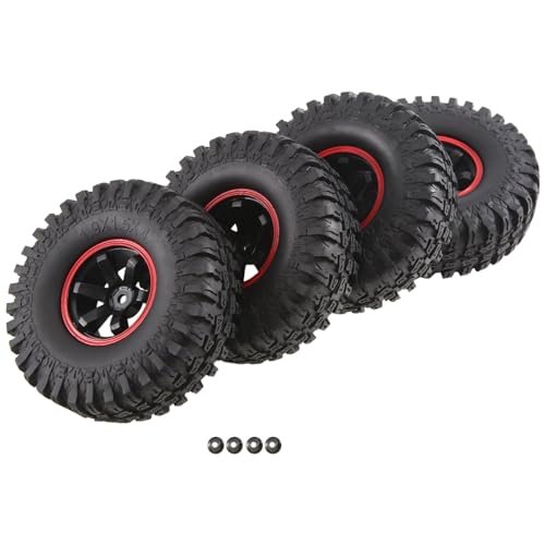 Epdpekc 115 mm Hohe 12 mm Sechskant-RC-Truck- und -Reifen für Off-Road- im MaßStab 1:10, 4Er-Set von Epdpekc