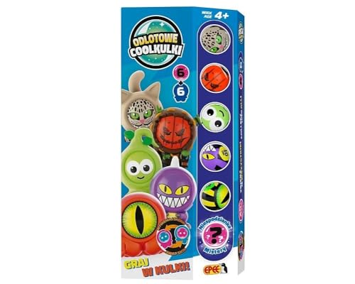 Epee Cool Ball 6 Kugeln 6 Skins Figuren blau von Epee