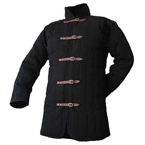 Elbenwald IF-300780XL Gepolsterte Armour, Unisex Erwachsene, Schwarz, xl Elbenwald IF-300780XL Gepolsterte Armour, Unisex Erwachsene, Schwarz, xl von Epic Armoury