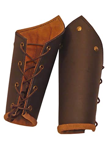 Epic Armoury 100451 Ready For Battle Bracers Brauner Unterarmpanzer, Unisex Erwachsene Epic Armoury 100451 Ready For Battle Bracers Brauner Unterarmpanzer, Unisex Erwachsene von Epic Armoury