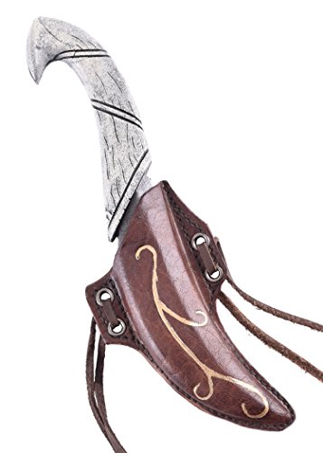Epic Armoury Elfen Wurfdolchhalter mit 1 LARP Dolch Gürtelhalter Gauneretui Dieb von Epic Armoury