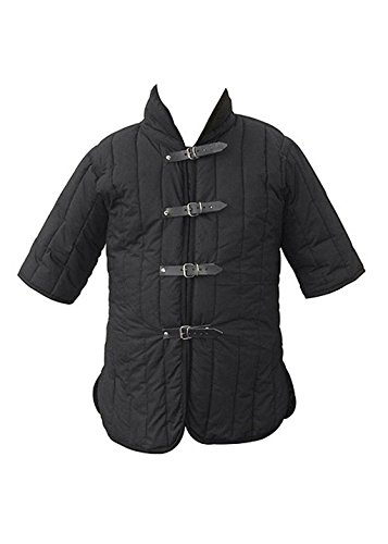 Epic Armoury IF-300770M Gambeson – RFB – Epic Black – One Size Padded Armour Unisex Erwachsene Epic Armoury IF-300770M Gambeson – RFB – Epic Black – One Size Padded Armour Unisex Erwachsene von Epic Armoury