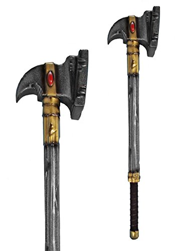 Epic Armoury Verzierter Wächterhammer ca. 84 cm Fantasy LARP Kriegshammer aus Schaumstoff Polsterwaffe Mittelalter Schaukampf Wikinger Epic Armoury Verzierter Wächterhammer ca. 84 cm Fantasy LARP Kriegshammer aus Schaumstoff Polsterwaffe Mittelalter Schaukampf Wikinger von Epic Armoury