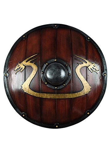 Epic Armoury Wikingerschild mit Drachenmotiv aus Schaumstoff Fantasy Schild LARP Ritter Fasching Mittelalter Wikinger Epic Armoury Wikingerschild mit Drachenmotiv aus Schaumstoff Fantasy Schild LARP Ritter Fasching Mittelalter Wikinger von Epic Armoury