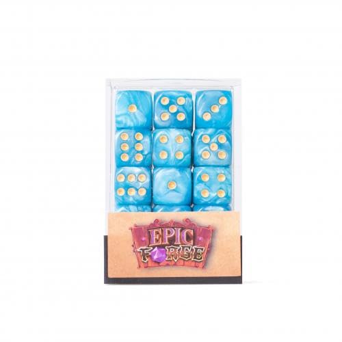 Epic Forge 36 Würfel mit 6 Seiten – 12 mm – Blau Epic Forge 36 Würfel mit 6 Seiten – 12 mm – Blau von Epic Forge