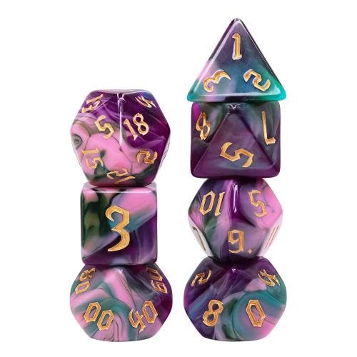 Epic Forge 7-teiliges Würfel-Set: Nachtelfen von Epic Forge