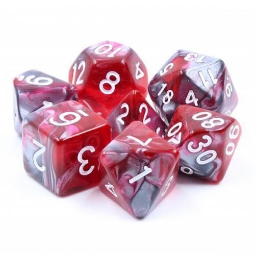 Epic Forge HDB-46 Dragon's Blood Würfel-Set, 7 Stück von Epic Forge