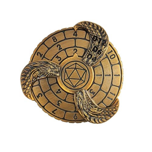 Epic Forge Metallwürfel Spinner - Gold mit Metalldose Epic Forge Metallwürfel Spinner - Gold mit Metalldose von Epic Forge