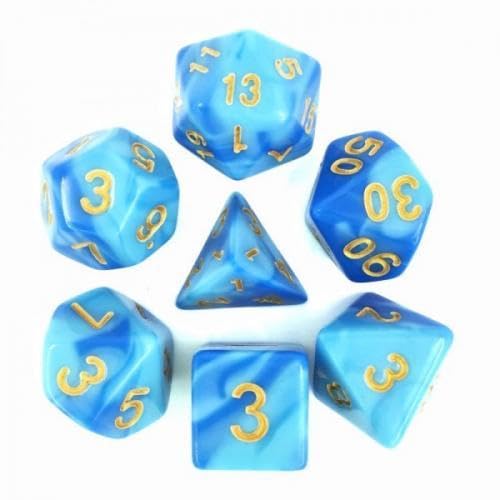 Epic Forge Set mit 7 Würfeln, in Box, Fusion Himmelblau und Blau Epic Forge Set mit 7 Würfeln, in Box, Fusion Himmelblau und Blau von Epic Forge
