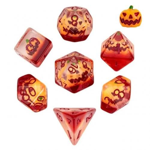Epic Forge Set mit 7 Würfeln aus Kunstharz, Serie Einsatz – in Box – Halloween von Epic Forge