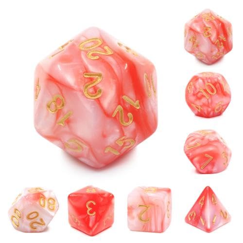 Epic Forge Würfel-Set mit 7 Würfeln – Fusion Rosa und Rot Epic Forge Würfel-Set mit 7 Würfeln – Fusion Rosa und Rot von Epic Forge