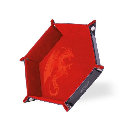 Epic Forge Würfelstrecke, 28 x 24 cm, roter Drache von Epic Forge