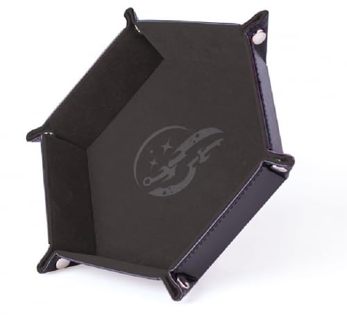Würfelbahn – Furtives Dolch – Leder und Samt – Grau von Epic Forge