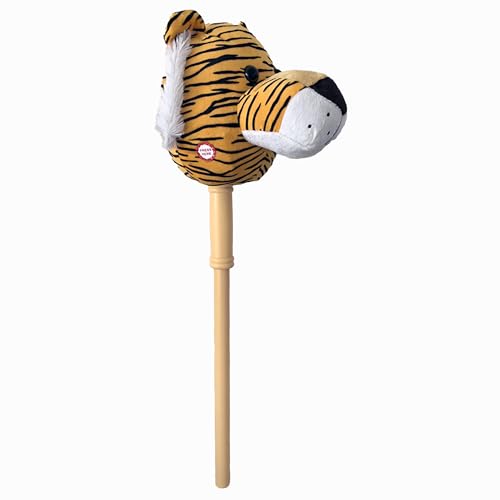 Epiken PonyLand: Music Stick Animal – Orange Tiger – Music Button, Sturdy Two-Piece Stick W/Colorful Soft Plush Animal Head, Pretend Play, Kinder ab 3 Jahren Epiken PonyLand: Music Stick Animal – Orange Tiger – Music Button, Sturdy Two-Piece Stick W/Colorful Soft Plush Animal Head, Pretend Play, Kinder ab 3 Jahren von Epiken