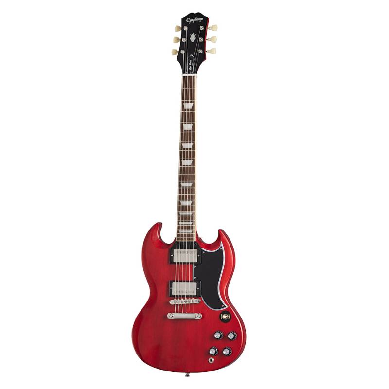 Epiphone 1961 Les Paul SG Standard Aged Sixties Cherry E-Gitarre von Epiphone