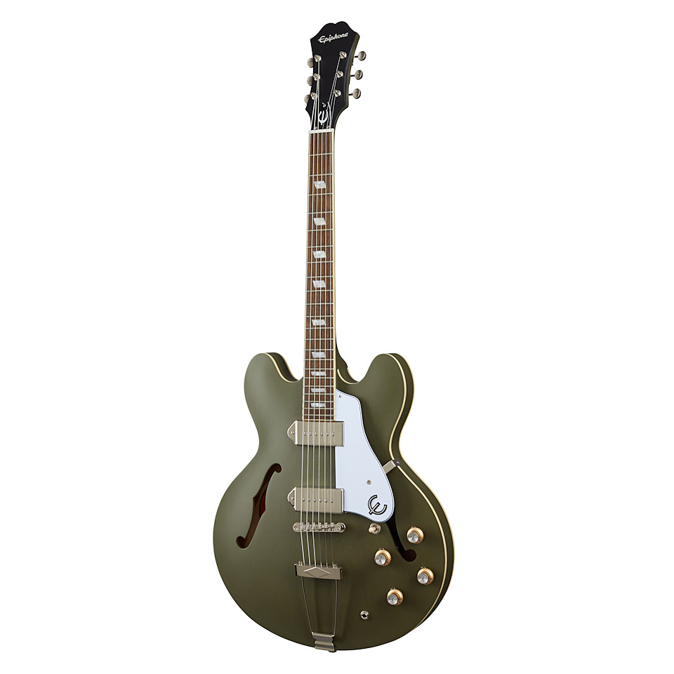 Epiphone Casino Worn Olive Drab E-Gitarre Epiphone Casino Worn Olive Drab E-Gitarre von Epiphone