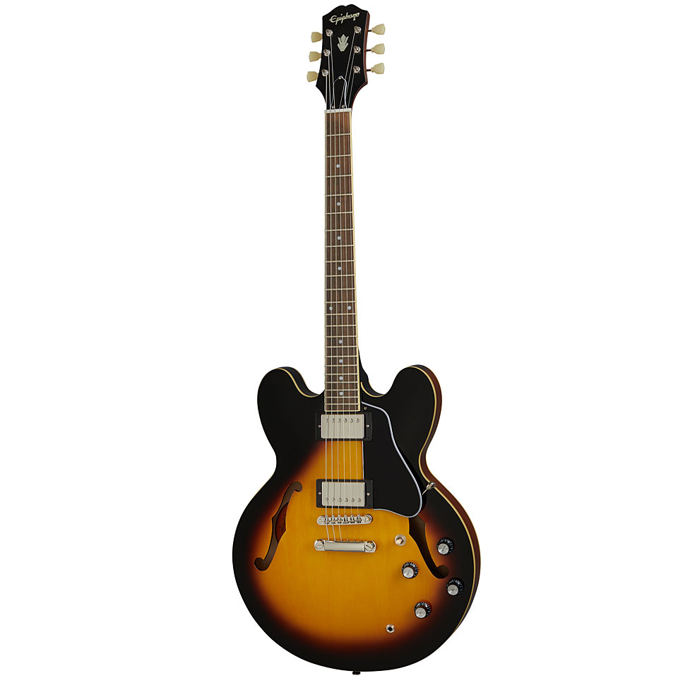 Epiphone Dot ES-335 Vintage Sunburst inspired by Gibson E-Gitarre von Epiphone