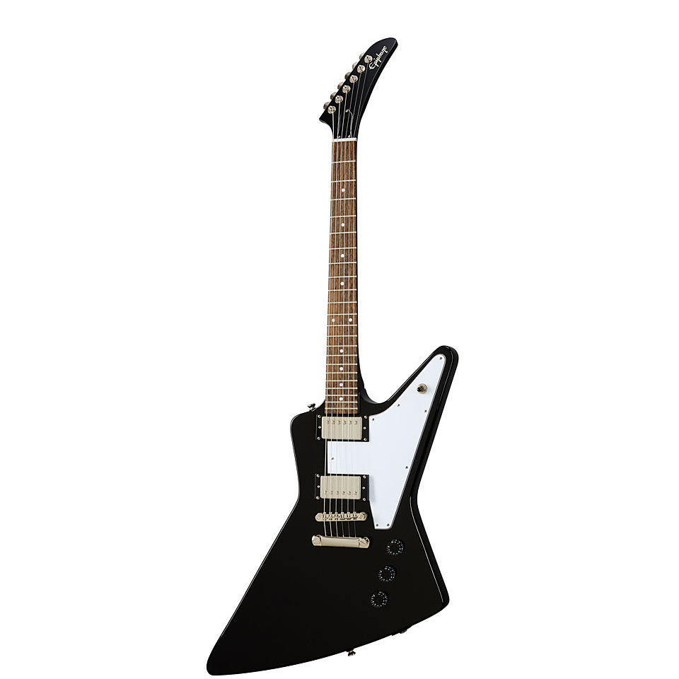 Epiphone Explorer Ebony E-Gitarre Epiphone Explorer Ebony E-Gitarre von Epiphone
