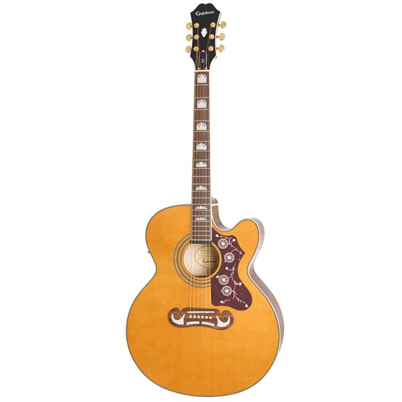 Epiphone J-200 EC Studio VN Westerngitarre von Epiphone