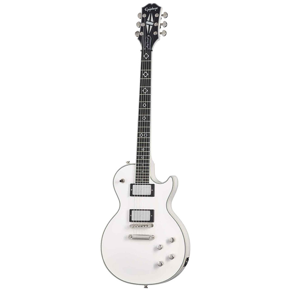 Epiphone Jerry Cantrell Prophecy Les Paul Custom Bone White E-Gitarre Epiphone Jerry Cantrell Prophecy Les Paul Custom Bone White E-Gitarre von Epiphone